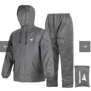 AquaLite Rain Suit, Waterproof Breathable Lightweight Rainwear